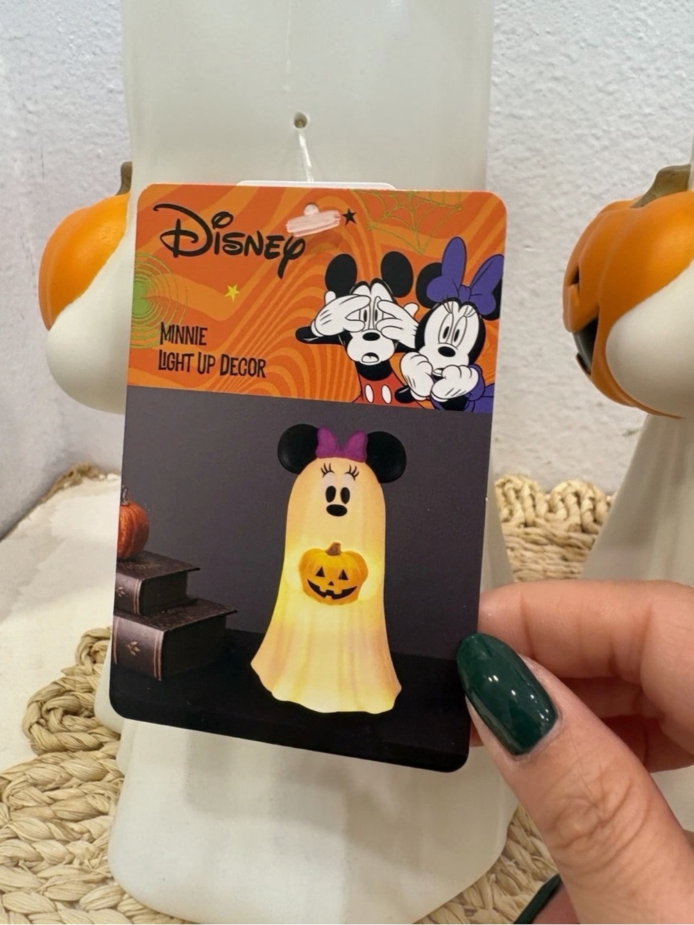 NEW 2026 Disney Halloween Minnie Mouse Light Up Decor NWT - Picture 7 of 11